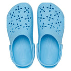 Crocs Classic Floral Cut Out Clog - Tinted Glass - Shoetopia Footwear