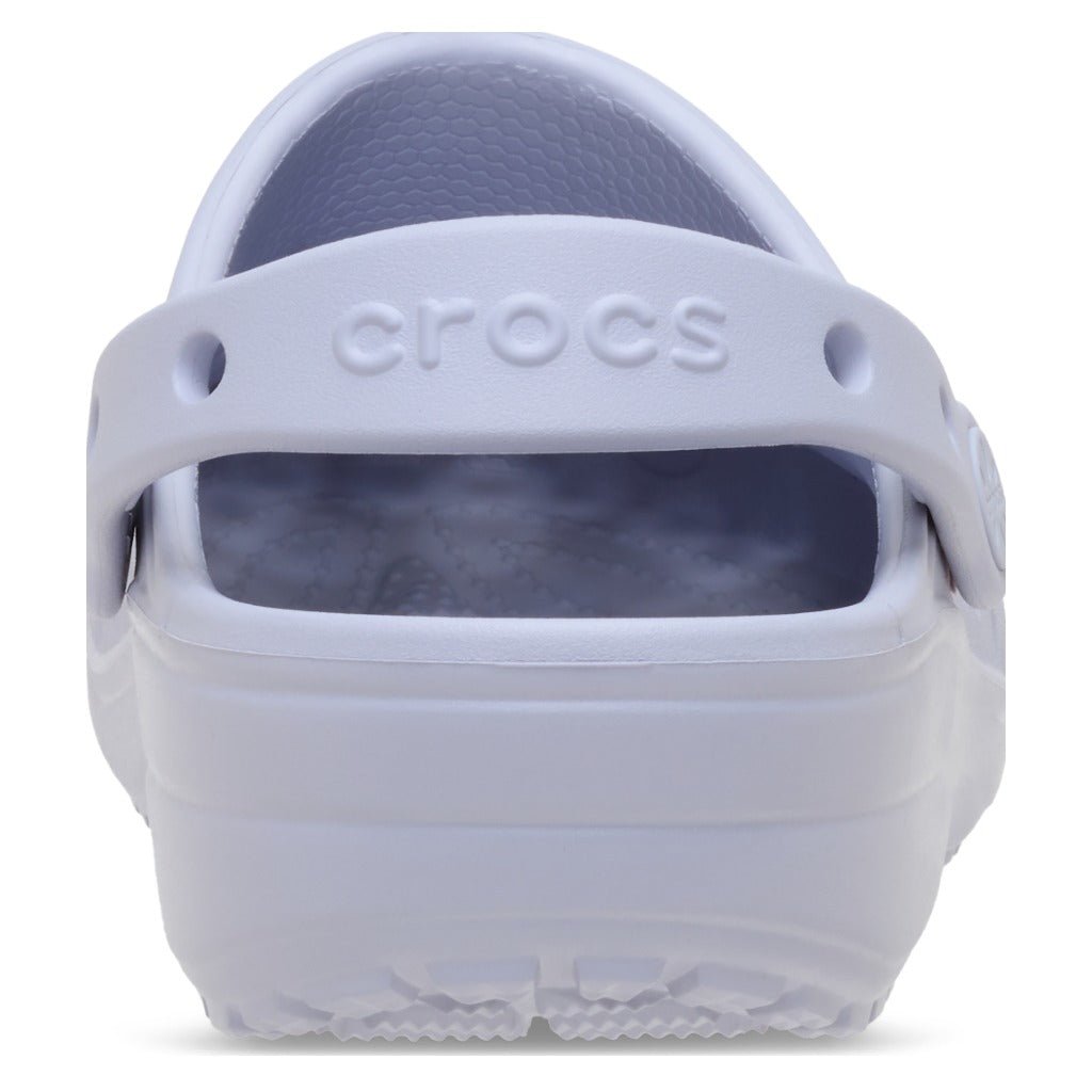 Crocs Classic Floral Cut Out Clog - Purple Moon - Shoetopia Footwear