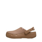 Crocs, Crafted Clog, Men's, Clog, Milk Chocolate, Medial side view