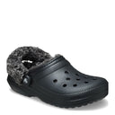 Crocs Classic Fleeced Lined Clog - Black - Shoetopia Footwear