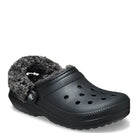 Crocs Classic Fleeced Lined Clog - Black - Shoetopia Footwear