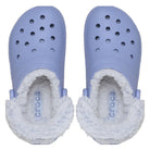 Crocs Classic Fleeced Lined Clog - Blue Haze - Shoetopia Footwear