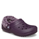 Crocs Classic Fleeced Lined Clog - Plum - Shoetopia Footwear