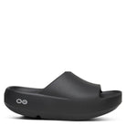 OOFOS OOahh PLUS Slide Sandal - Black - Shoetopia Footwear