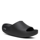 OOFOS OOahh PLUS Slide Sandal - Black - Shoetopia Footwear