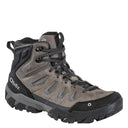 Oboz, Sawtooth X Mid Waterproof, Men's, Hiking Boot, Charcoal, Angled view