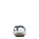 Clarks, Breeze Sea, Women's, Flip-Flop, Blue/Grey, on-foot view