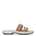Clarks, Breeze Piper, Women's, Sandal, Beige, Side view