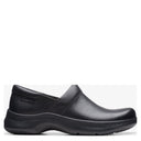 Clarks, Pro Gem, Women's, Clog, Black, Side view
