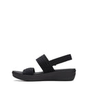 Clarks, Arla Stroll, Women's, Sandal, Black, Rear view
