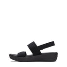 Clarks, Arla Stroll, Women's, Sandal, Black, Rear view
