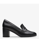 Clarks, Freva 55 Edge, Women's, Loafer, Black, Side view