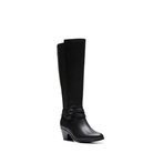 Clarks, Emily 2 Dream, Women's, Boot, Black, Angled view