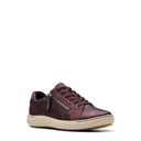 Clarks, Nalle Lace, Women's, Sneaker, Wine, Angled view