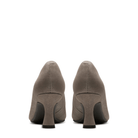 Clarks, Kataleyna Gem, Women's, Heel, Silver Metallic, Rear view