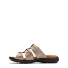 Clarks, Kitly Slide, Women's, Sandal, Metallic