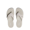 Clarks, Dalia, Women's, Sandal, Off White, Medial side view