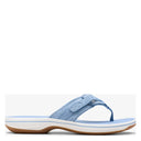 Clarks, Breeze Sea, Women's, Sandal, Denim Blue, Side view