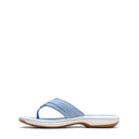 Clarks, Breeze Sea, Women's, Sandal, Denim Blue, Rear view