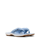Clarks, Breeze Sea, Women's, Sandal, Denim Blue, Top view
