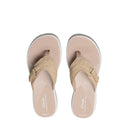 Clarks, Breeze Sea, Women's, Sandal, Sand, Medial side view