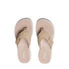Clarks, Breeze Sea, Women's, Sandal, Sand, Medial side view