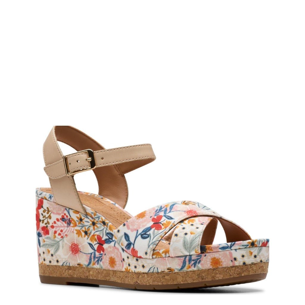 Clarks Chicly Floral - Shoetopia Footwear