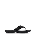 Clarks, Breeze Gem, Women's, Sandal, Black, Angled view