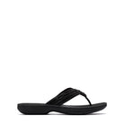 Clarks, Breeze Gem, Women's, Sandal, Black, Angled view