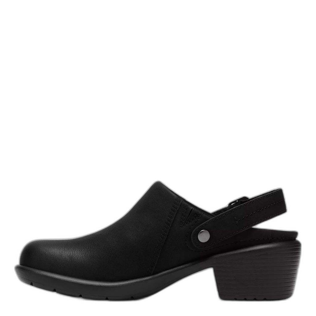 Clarks, Kynnzie Mule, Women's, Mule, Black, Angled view