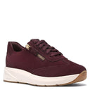 Clarks, Code R Run, Women's, Sneaker, Red, Angled view