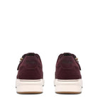 Clarks, Code R Run, Women's, Sneaker, Red, Rear view