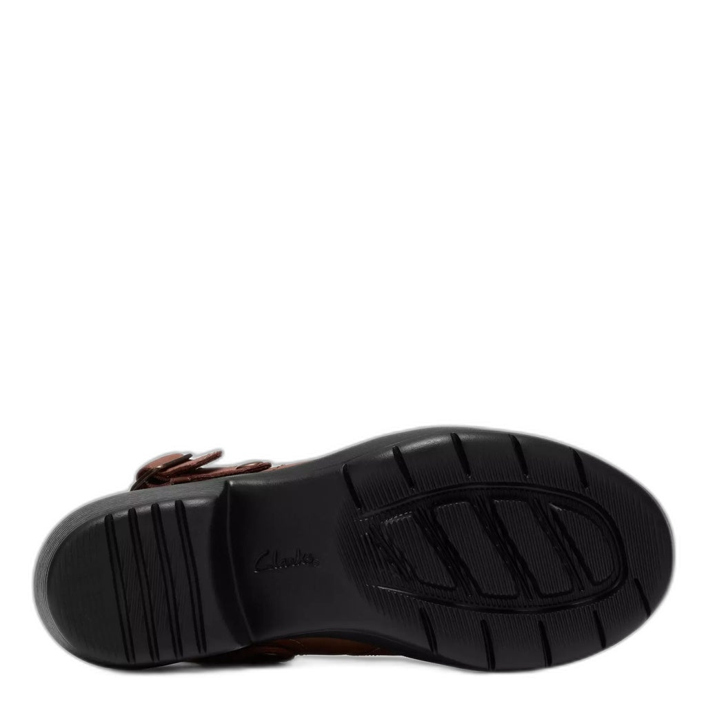 Clarks, Kynnzie Mule, Women's, Mule, British Tan, Outsole view