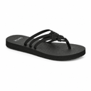 Sanuk, Yoga Sandy II, Women's, Sandal, Black, Angled view