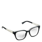 Peepers, Le Fun Club, Reading Glasses, Black and White, Angled view