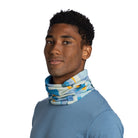 Buff Merino Lightweight Prints Neckwear - Luviglory Blue - Shoetopia Footwear