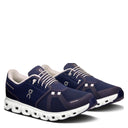 On, Cloud 6, Men's, Sneaker, Midnight/White, Angled view