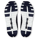 On, Cloud 6, Men's, Sneaker, Midnight/White, Outsole view
