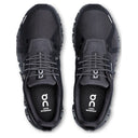 On, Cloud 6 Waterproof, Women's, Sneaker, Black, Top view