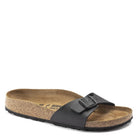 Birkenstock Madrid Birko-Flor, Black, Regular Fit - Shoetopia Footwear