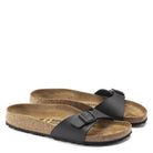 Birkenstock Madrid Birko-Flor, Black, Regular Fit - Shoetopia Footwear