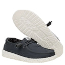 Hey Dude Wendy Stretch Canvas, Black - Shoetopia Footwear