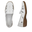 Shoetopia, Rieker, 41385, women’s casual shoe, white, Pair