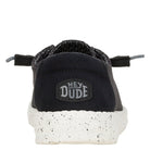 Hey Dude, Wendy Stretch Sox, Women's, Casual Shoe, Black, Rear view