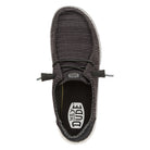 Hey Dude, Wendy Stretch Sox, Women's, Casual Shoe, Black, Top view