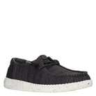 Hey Dude, Wendy Stretch Sox, Women's, Casual Shoe, Black, Side view