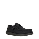Shoetopia Footwear, Hey Dude, Wally Funk Mono 43008-0XS, men’s casual shoe, black, Right angle view