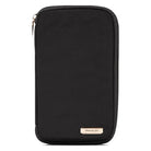 Travelon, RFID Blocking Family Passport Zip Wallet, Unisex, Travel Wallet, Black, Front view