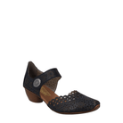 Rieker, 43753, Women's, Sandal, Navy, Angled view