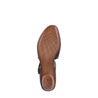 Rieker, 43753, Women's, Sandal, Navy, Outsole view